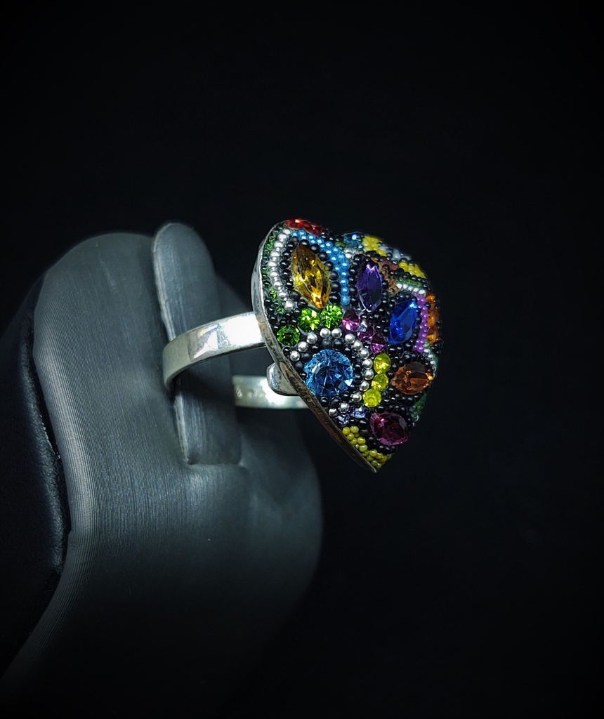 Anillo Huichol 8