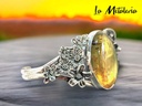 Brazalete Ámbar con Labradorita