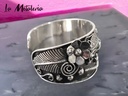 Brazalete Flor Pavonado