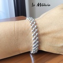 Pulsera Bolitas de Plata 3hbg