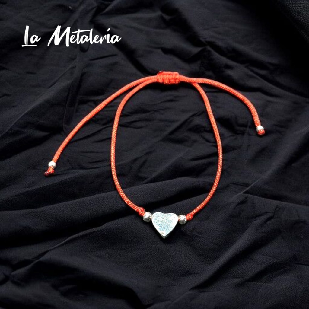 Pulsera Hilo y Corazón