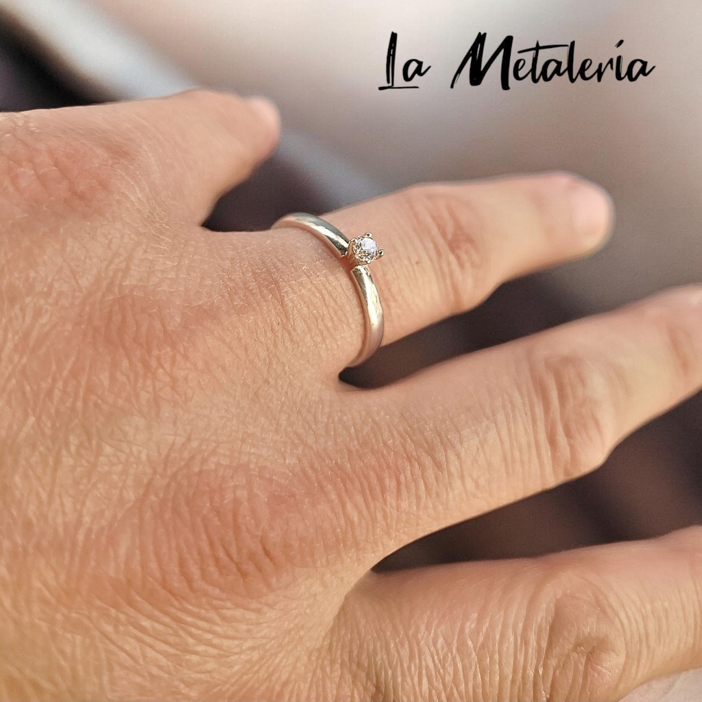 Anillo Compromiso Tradicional