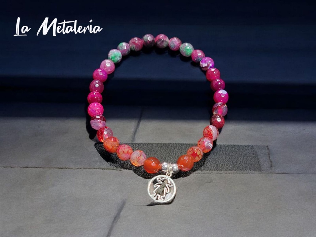 Pulsera Pmp Niña Ágatas Facetadas