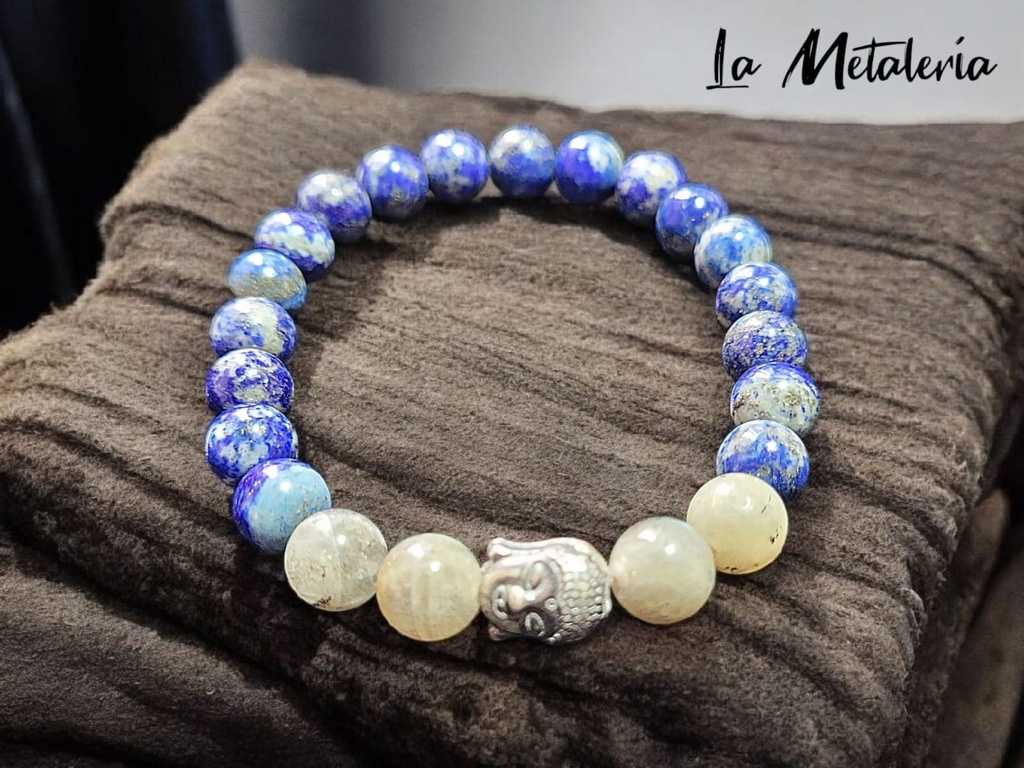 Pulsera Php Buda Lapislázuli