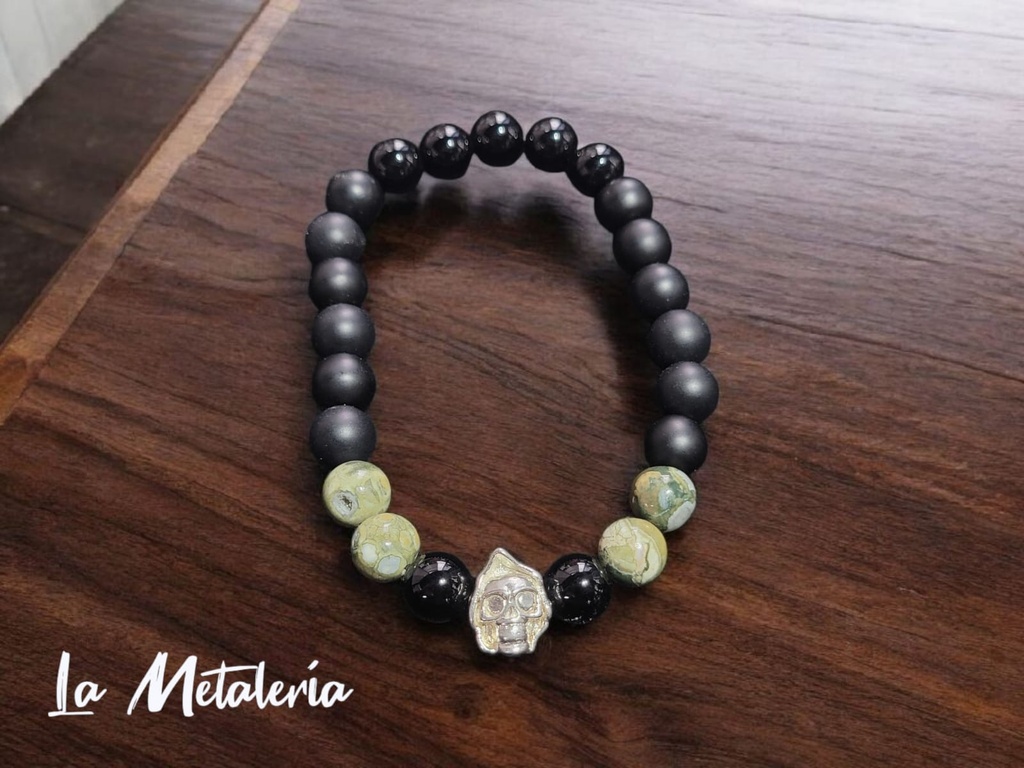 Pulsera Php Sta. Muerte Riolita