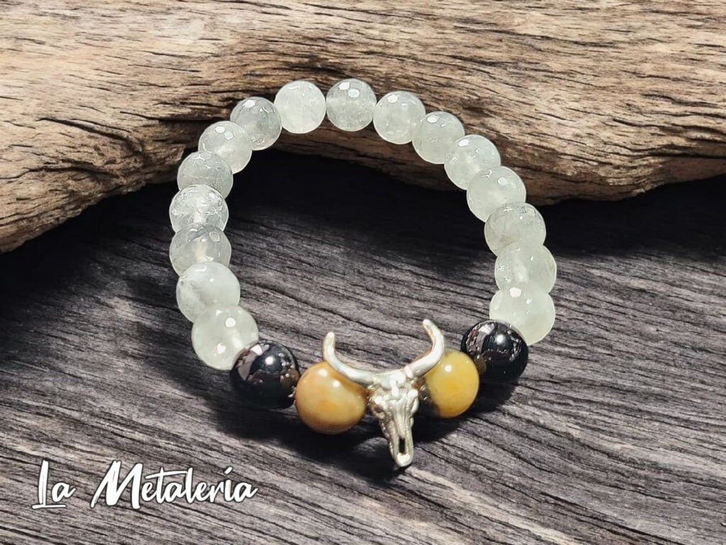 Pulsera Php Toro Jaspe Desierto