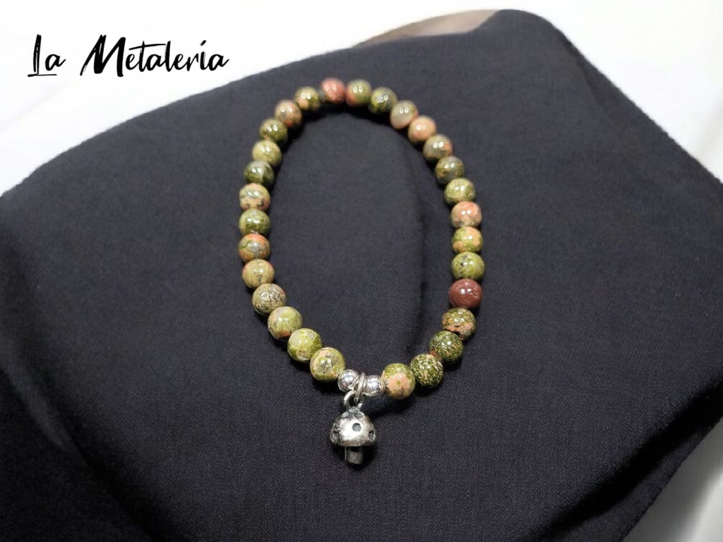 Pulsera PMP Hongo Unakita