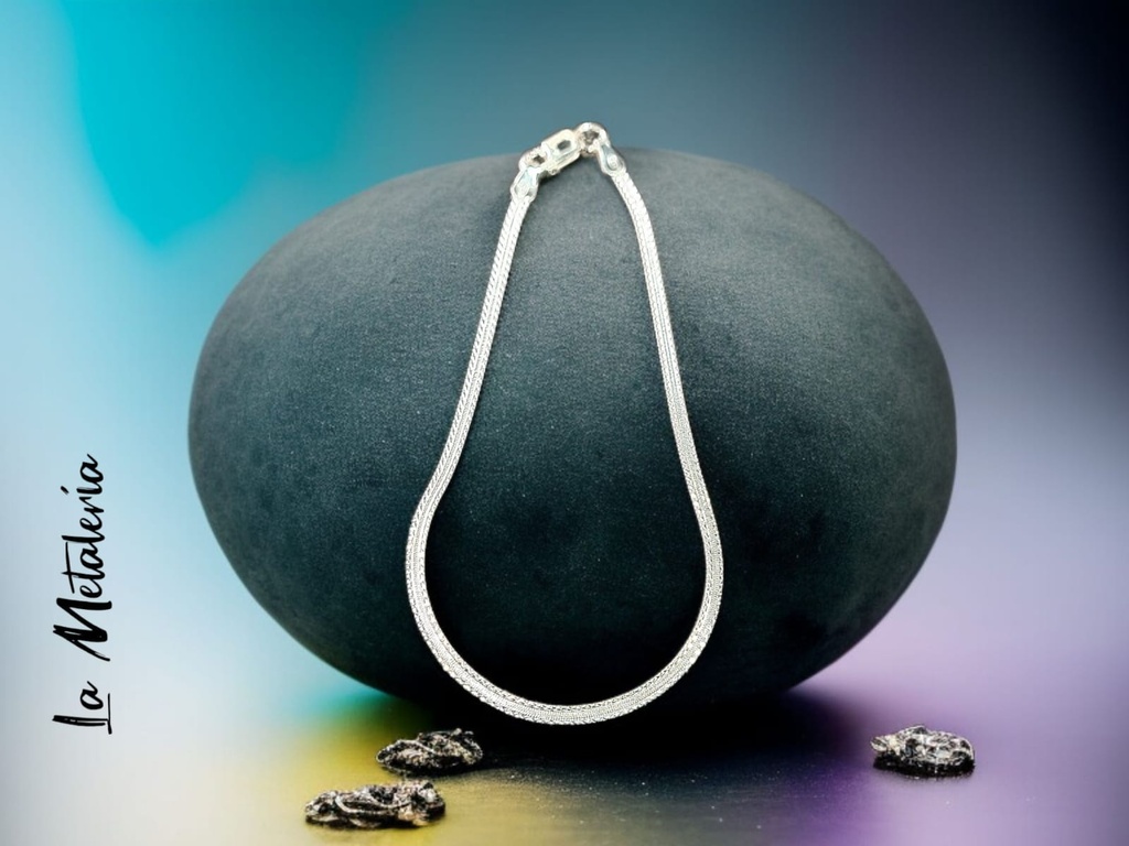 Pulsera Tejida Delgada