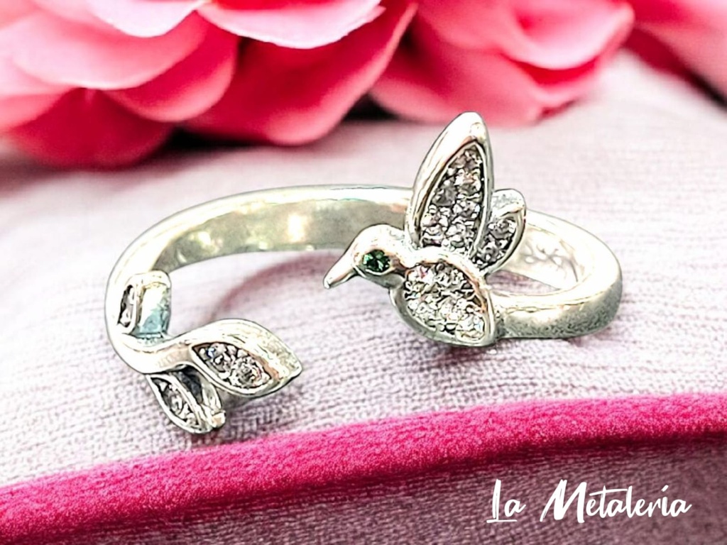 Anillo Colibrí Chubby