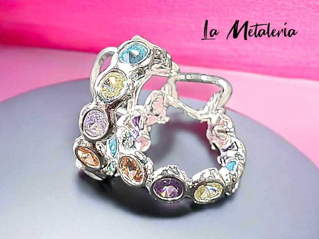Aretes Colores Pastel
