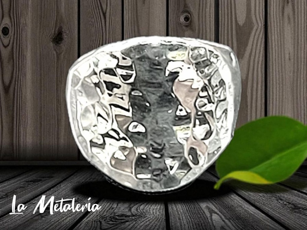 Anillo Redondo Martillado