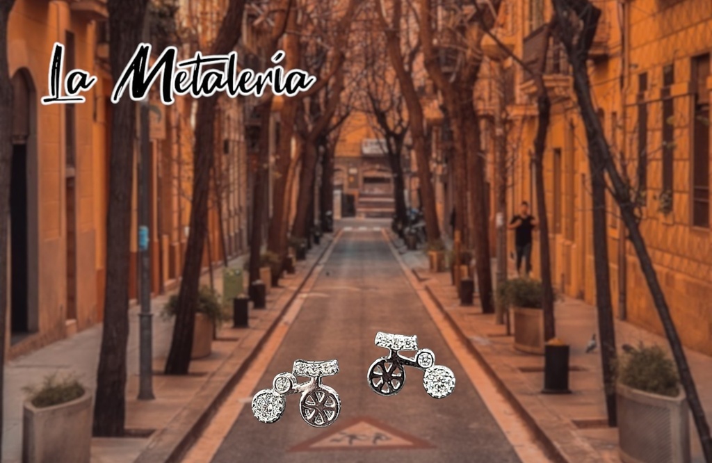 Broquel Bici con Zirconias