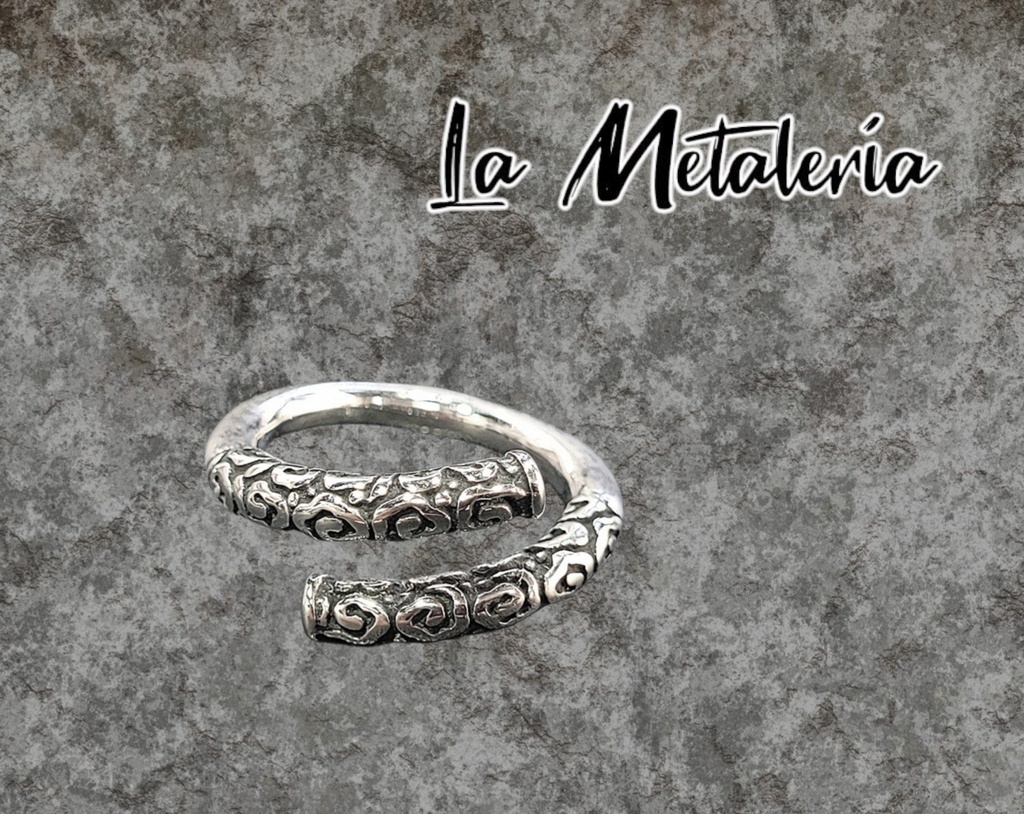 Anillo Torzal Grecas Ac
