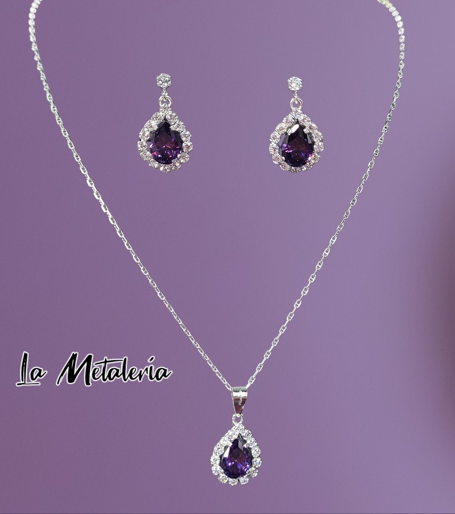 Set Gotas Moradas