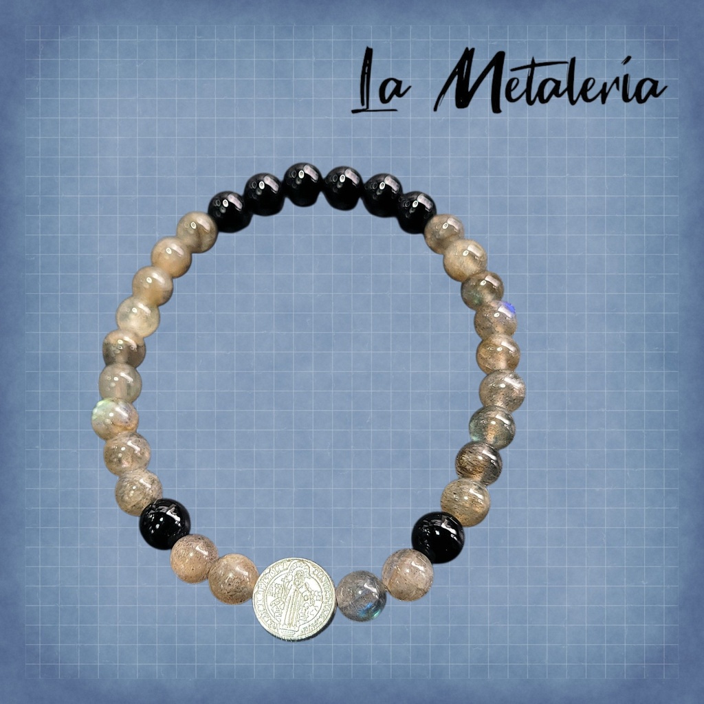 Pulsera PMP San Benito Labradoritas