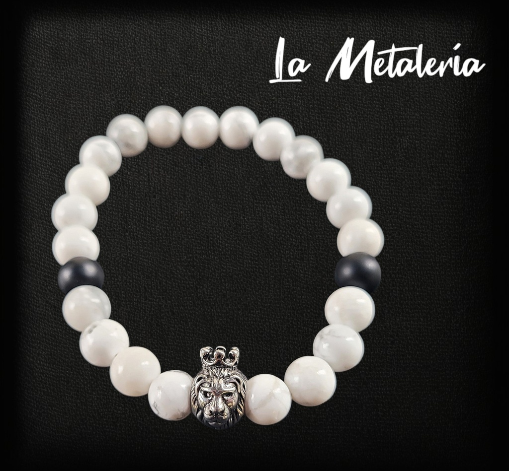 Pulsera PHA León Blanco