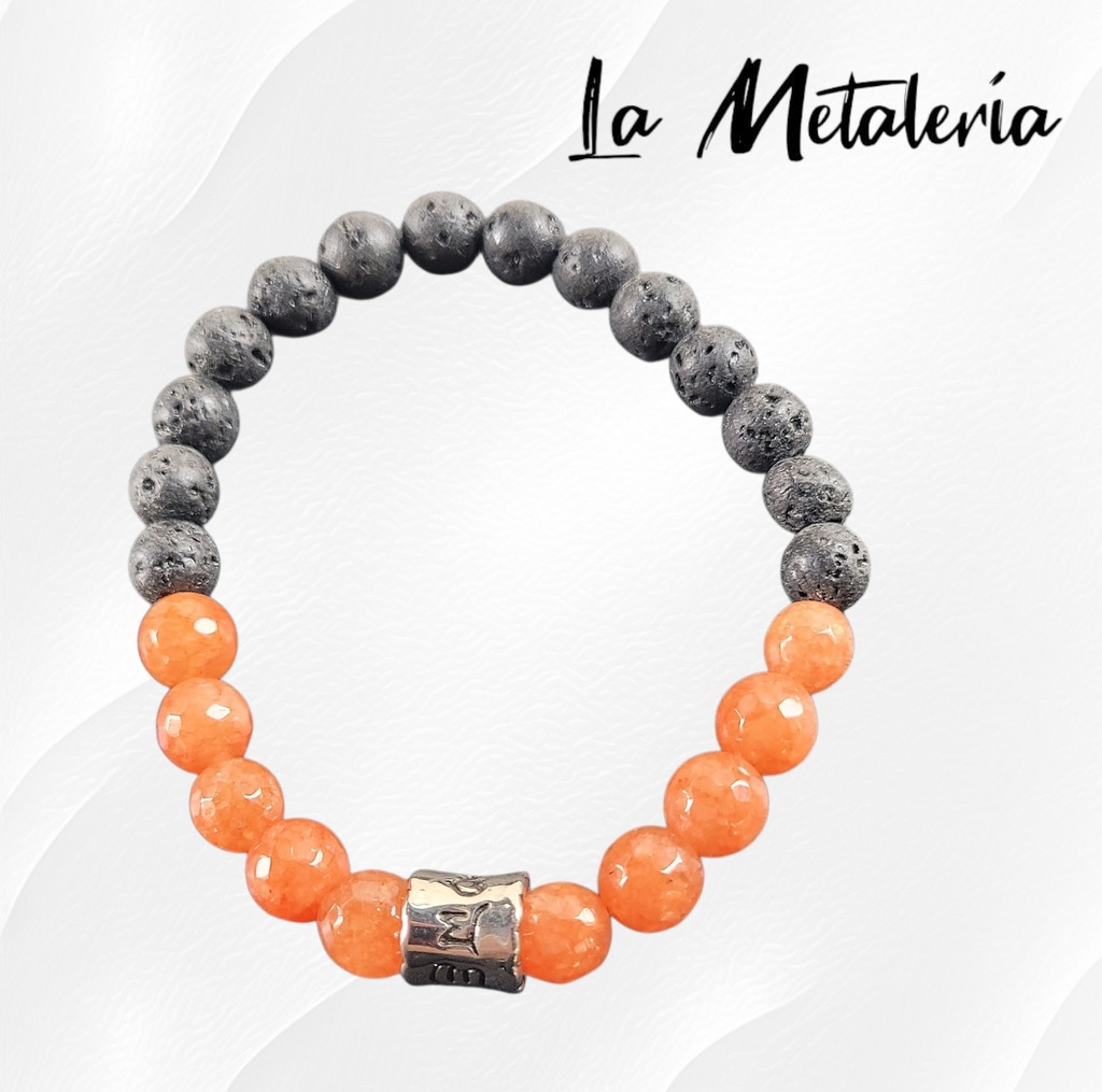 Pulsera PHA Barril Runas Naranjas