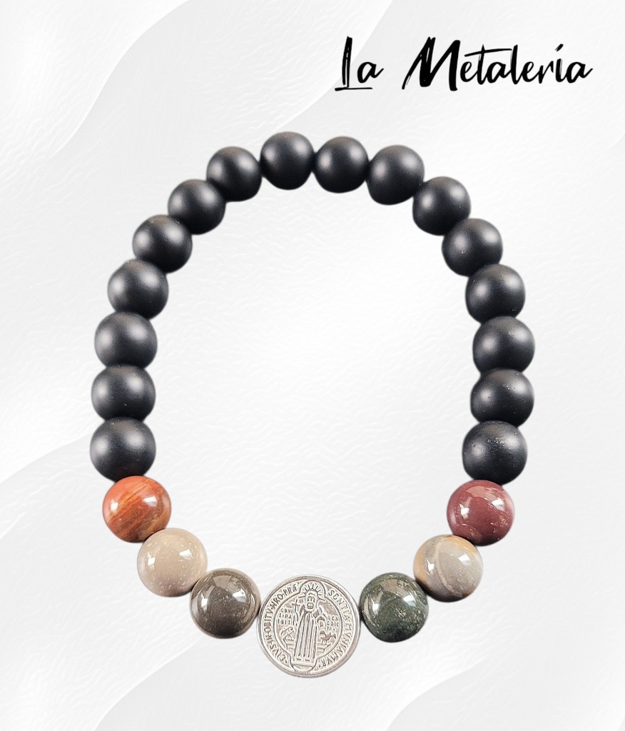 Pulsera PHP San Benito Jaspe Leopardo