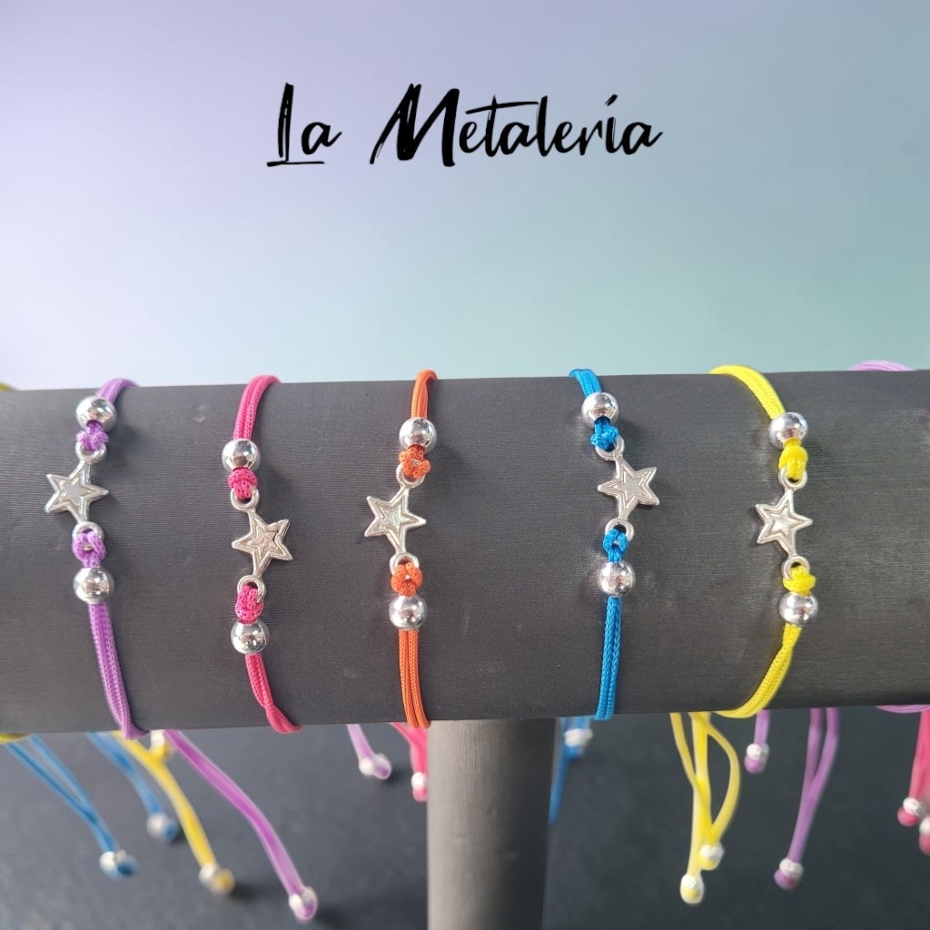Pulsera Hilo y Estrella