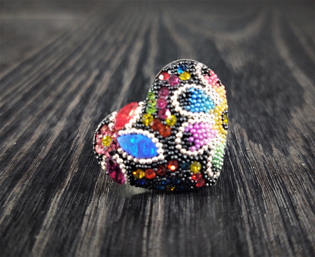 Anillo Huichol 13