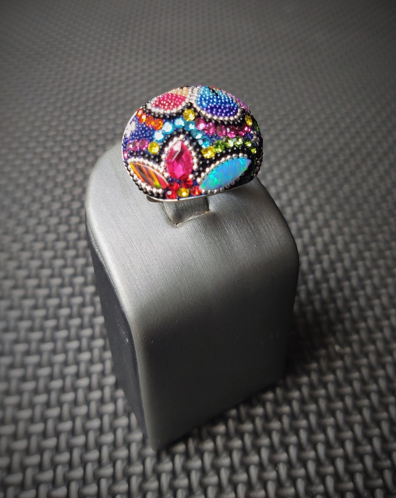 Anillo Huichol 9