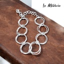 Pulsera Engarzada Círculos 2