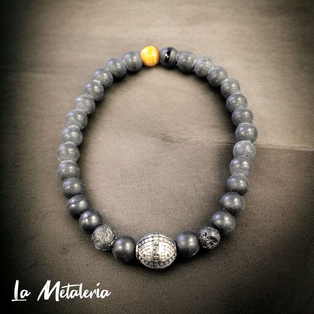 Pulsera PHA Bolita Ojo de Tigre