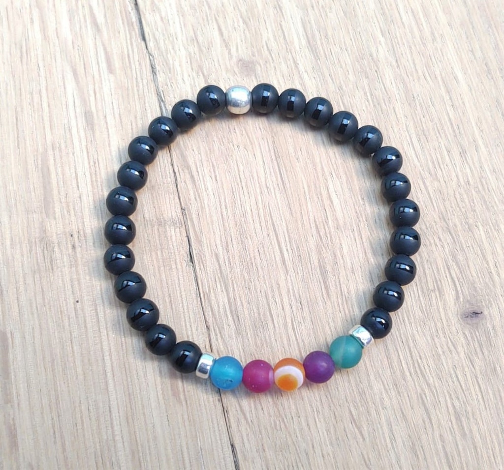 Pulsera PMP Aros Ágatas