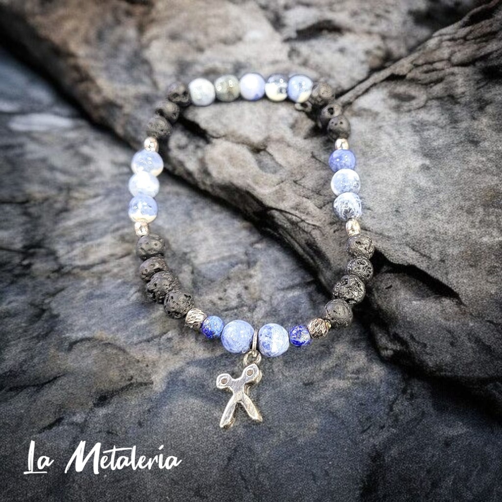 Pulsera PMP Tijeras Sodalita