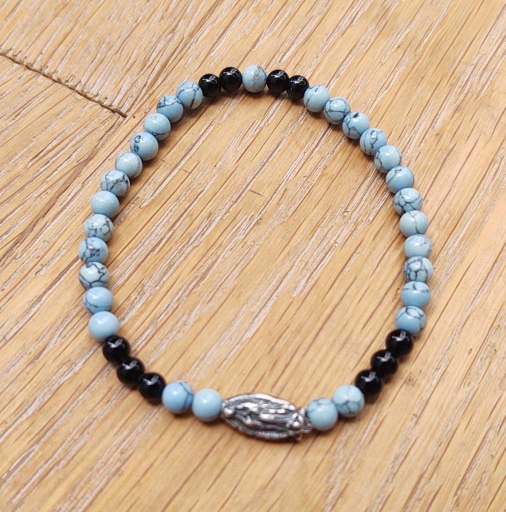 Pulsera PMP Virgencita Azul