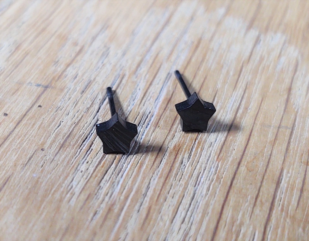 Aretes Geometría Negros Ac