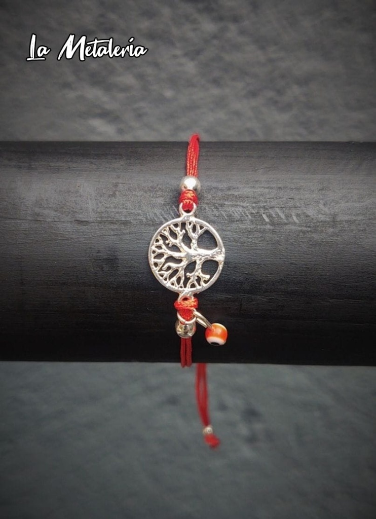 Pulsera Hilo y Árbol de la Vida