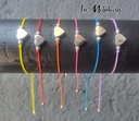 Pulsera Hilo y Corazón