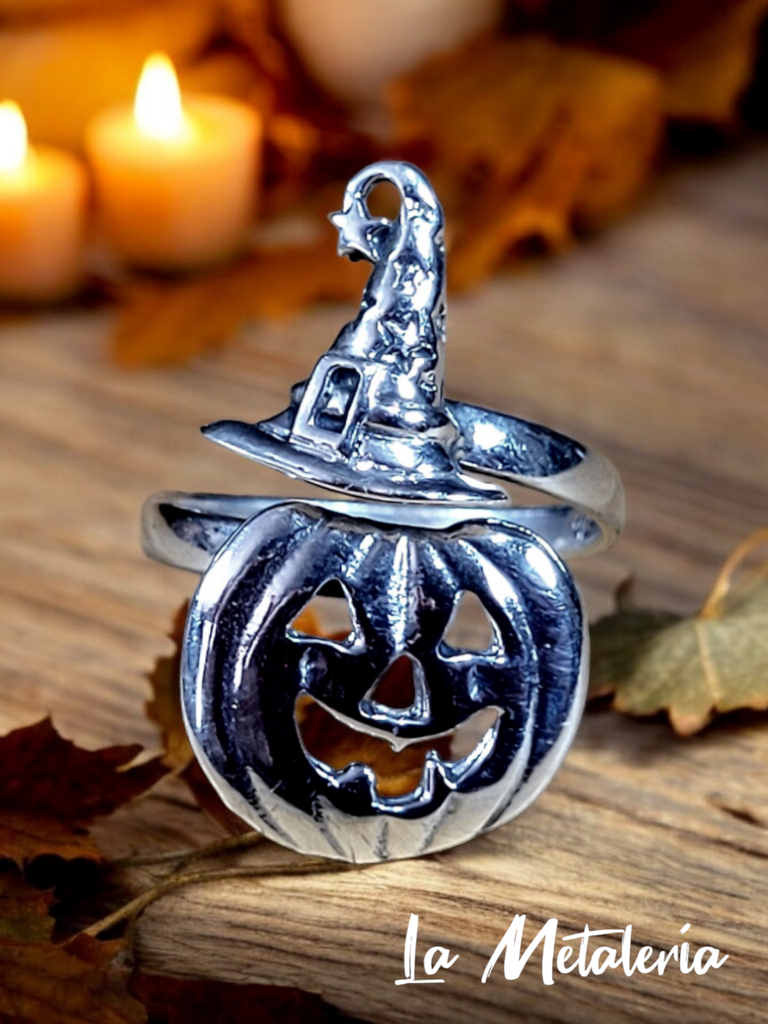 Anillo Calabaza con Sombrero