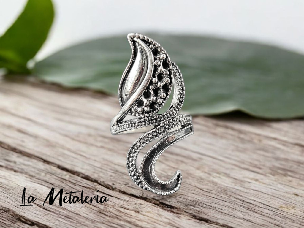 Anillo Hoja de Fuego