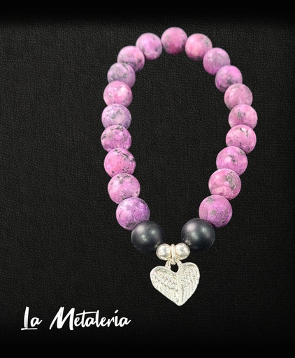 Pulsera PMP Corazón Alado Jade Candy