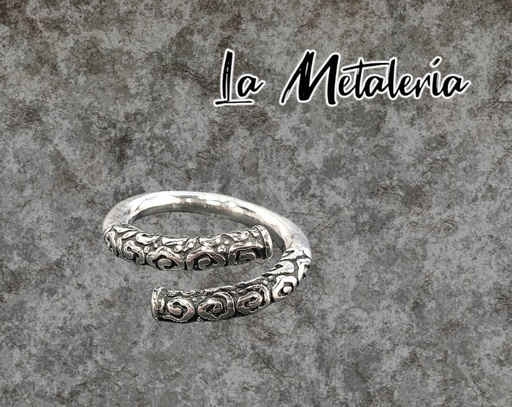 Anillo Torzal Grecas Ac