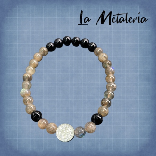 Pulsera PMP San Benito Labradoritas