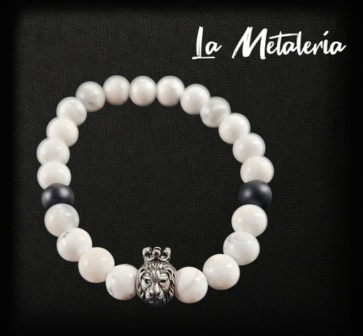 Pulsera PHA León Blanco