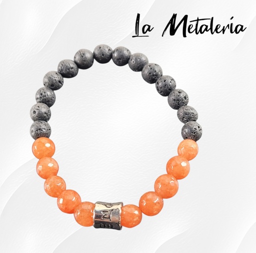 Pulsera PHA Barril Runas Naranjas