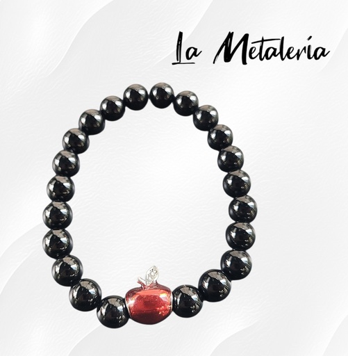 Pulsera PMA Manzana Roja