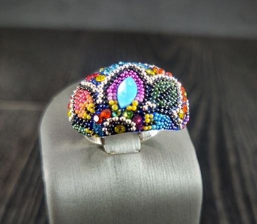 Anillo Huichol 17