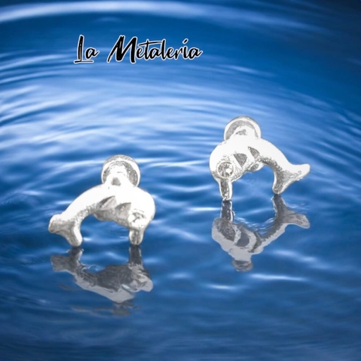Broquel Delfines con rosca