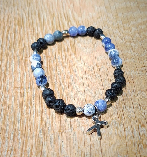 Pulsera PMP Tijeras Sodalita