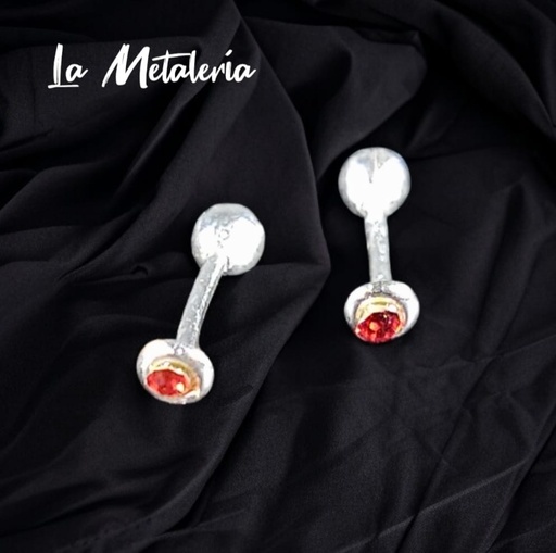 Broquel Punto Zirconia Biselado mini