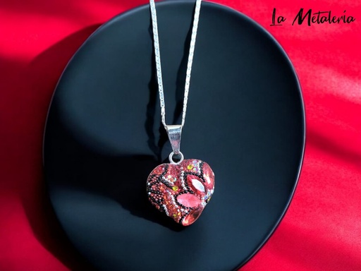 Dije Corazón Huichol ch