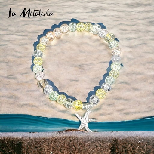 Pulsera PMP Estrella de Mar Cristal