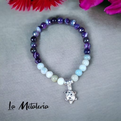 Pulsera PMP Tortuga Amazonitas