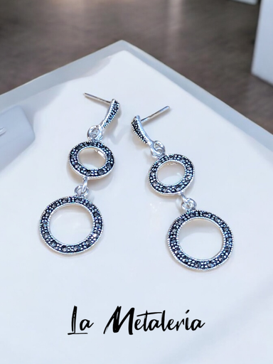 Aretes Círculos Marquesitas