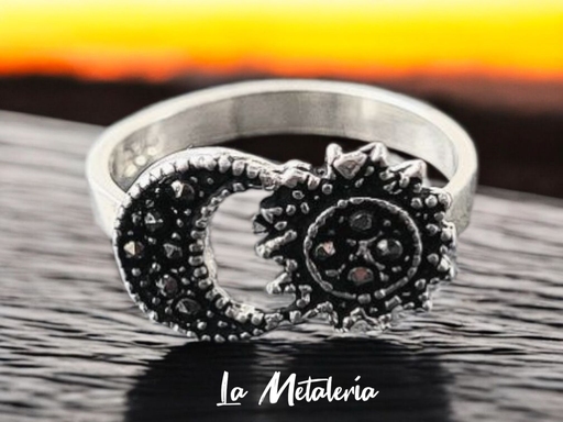 Anillo Luna y Sol